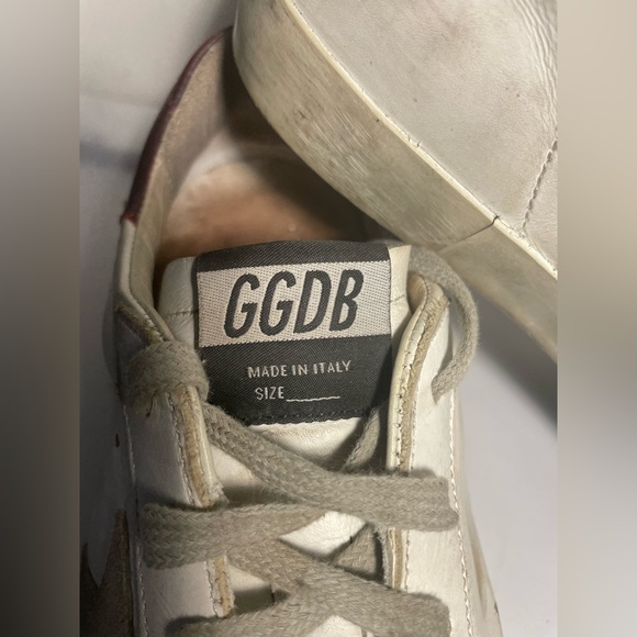 GOLDEN GOOSE súper star white Cherry sz 39 - Picture 15 of 15
